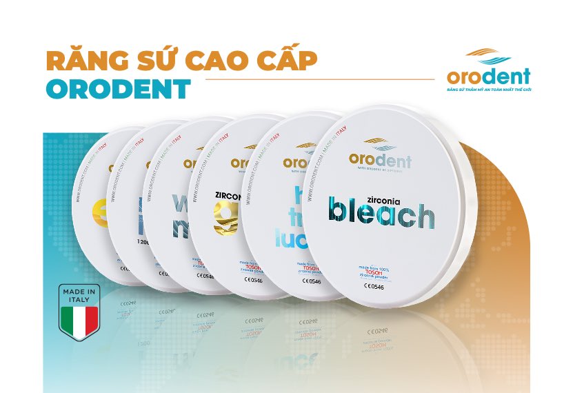 răng sứ Orodent Bleach Innovation
